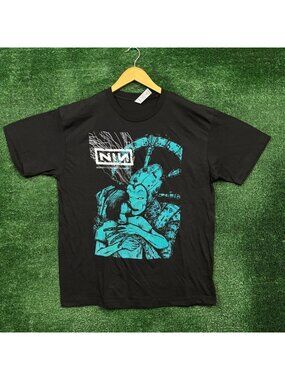 Nine Inch Nails 2005 With Teeth Tour T-Shirt Size Large